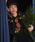 Small Flower Embroidery Collar Blouse